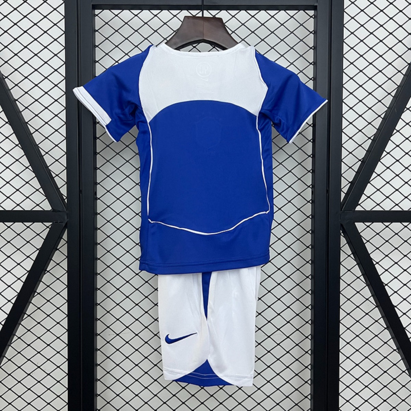 Retro Brazil 2004 Away jersey Kid Kits Size 16-28