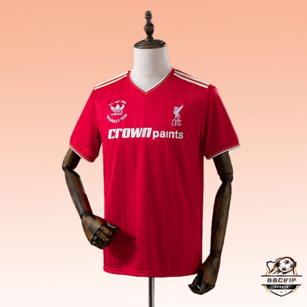 Retro Liverpool 1986/87 Black jersey Fan Version