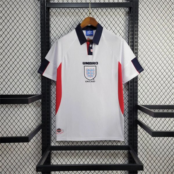 Retro England 1998 Home jersey Fan Version