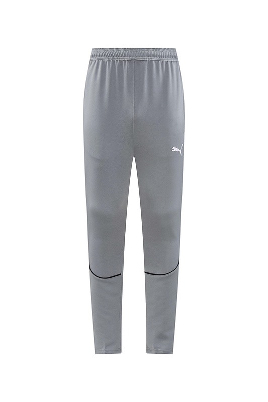 2024 Puma Grey Jacket Training Suit Set Football Team Shirt Sports Fashion
