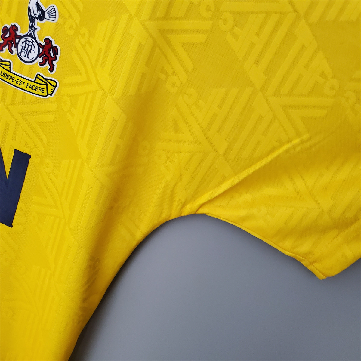 Retro Tottenham 92/94 Away Yellow jersey Fan Version