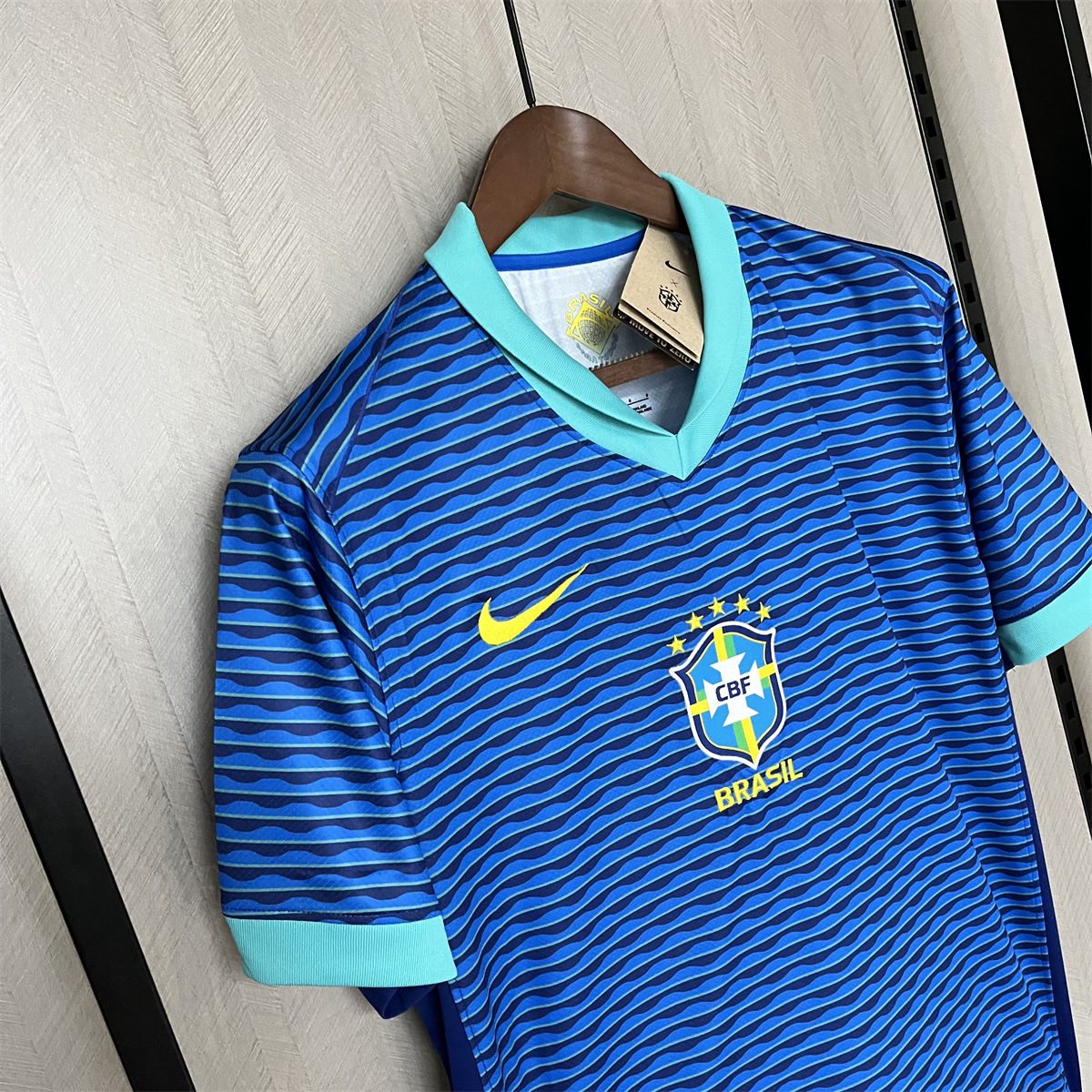 2024/25 Brazil away Blue jersey Fan Version