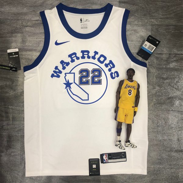 NBA Golden State Warriors Round neck White Jersey WIGGINS#22 S-XXL