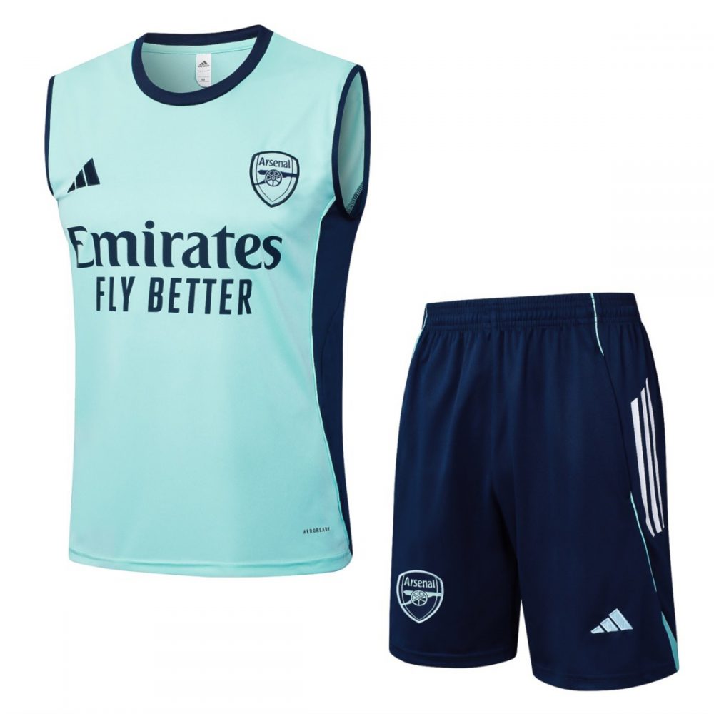2026 Arsenal Light Green Training Set Shirt and Shorts