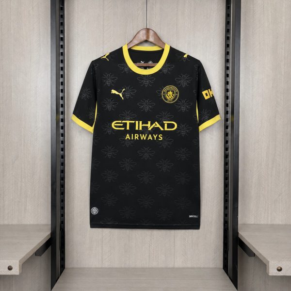 2026/27 Manchester City Black Jersey Fan Version