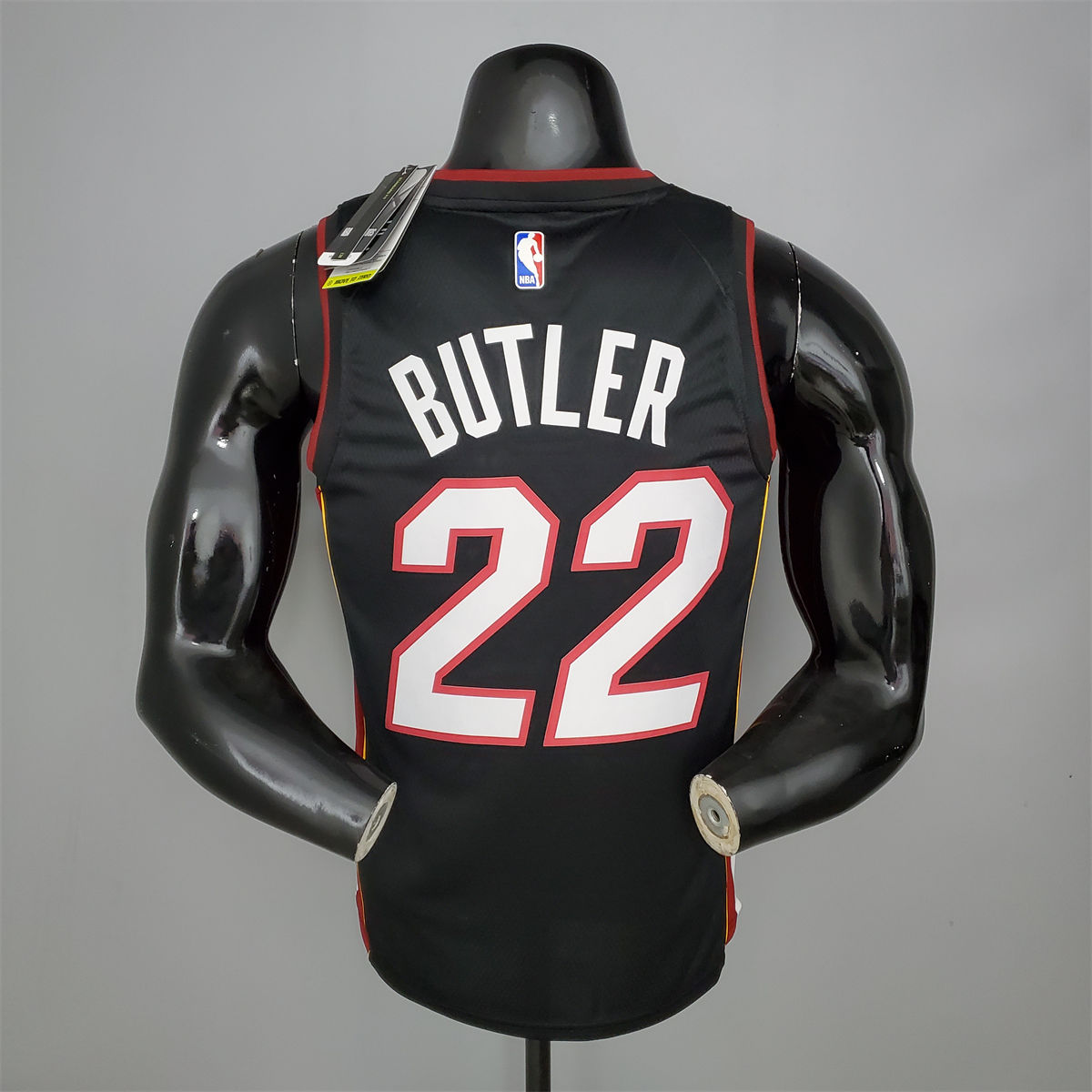 NBA Miami Hearts V-Neck Black Jersey BATLER#22 S-XXL