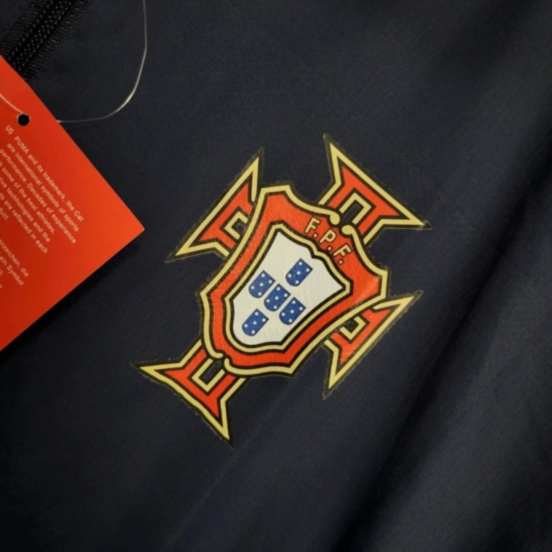 2025 Portugal Royal Blue Windbreaker Sport Unifom jersey Sport Unifom