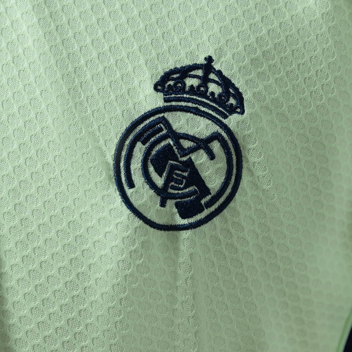 2025/26 Real Madrid Training Light Green Polo Fan version