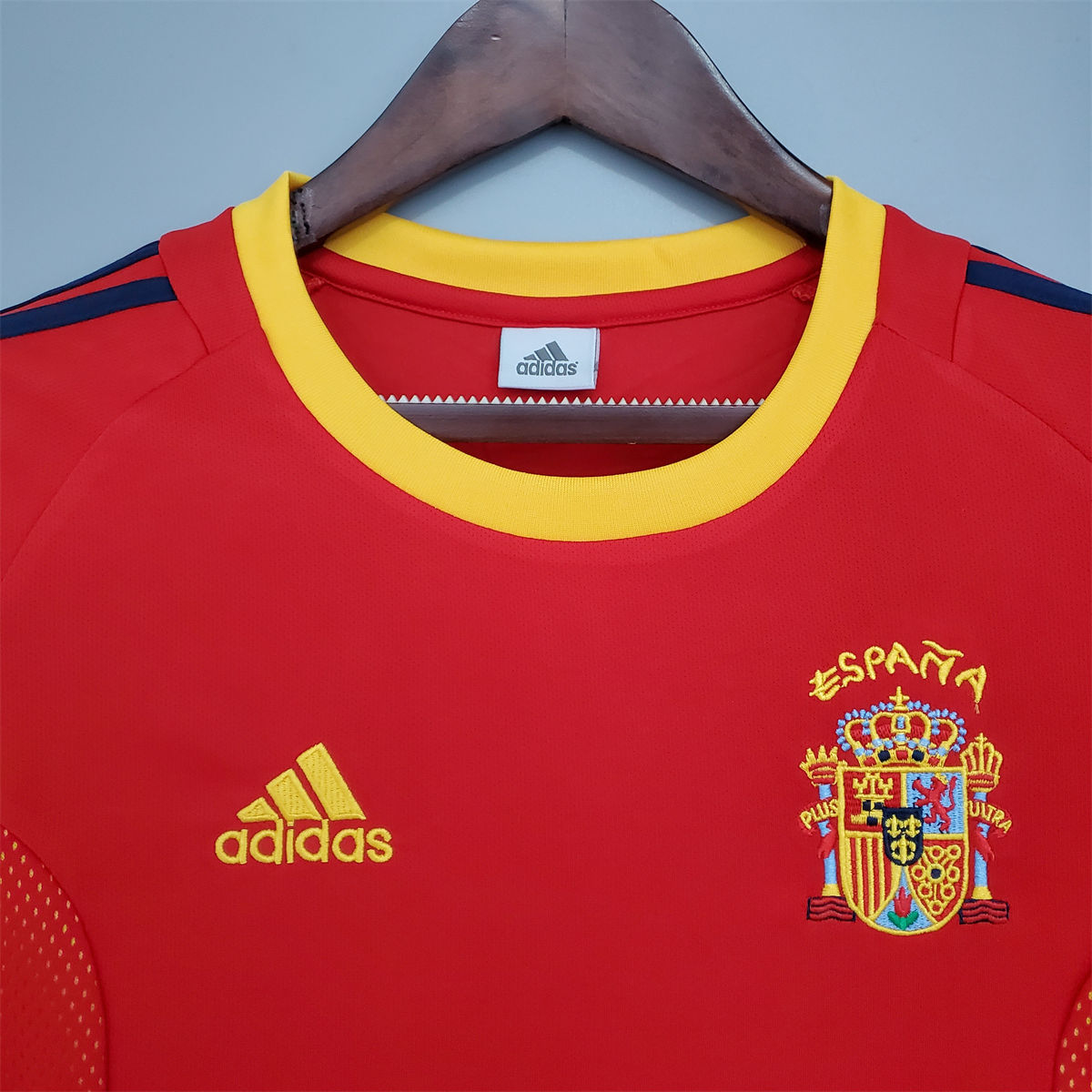 Retro Spain 2002 Home  jersey Fan Version