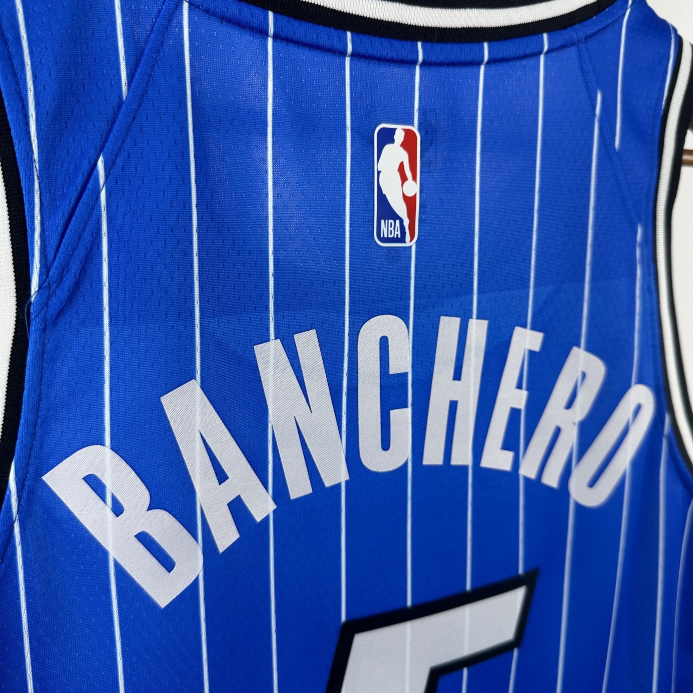 NBA Orlando Magic 2025/26 Round Neck Blue Jersey BANCHERO#5 S-XXL