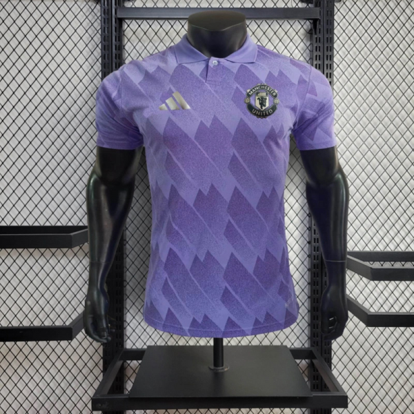 25/26 Manchester United POLO Special Edition Purple jersey Player Version
