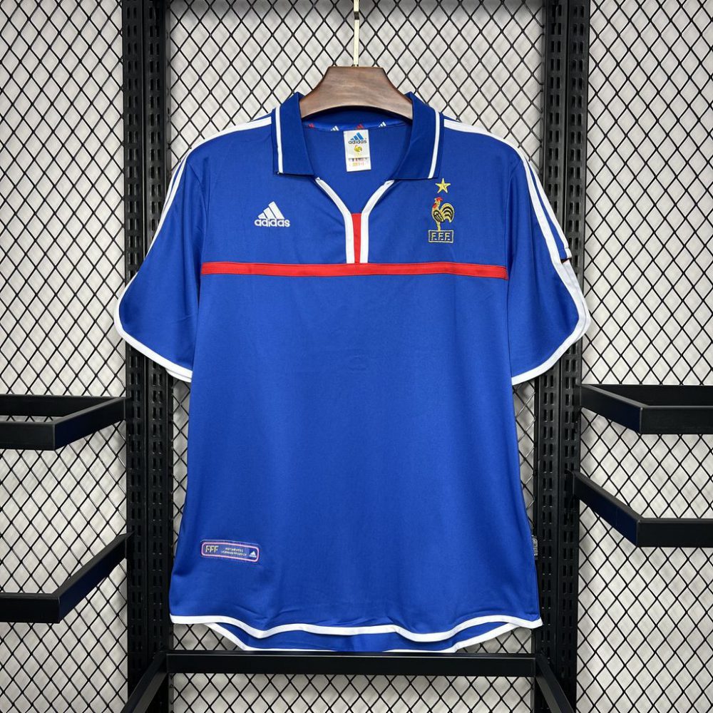 Retro France 2000 Home jersey Fan Version