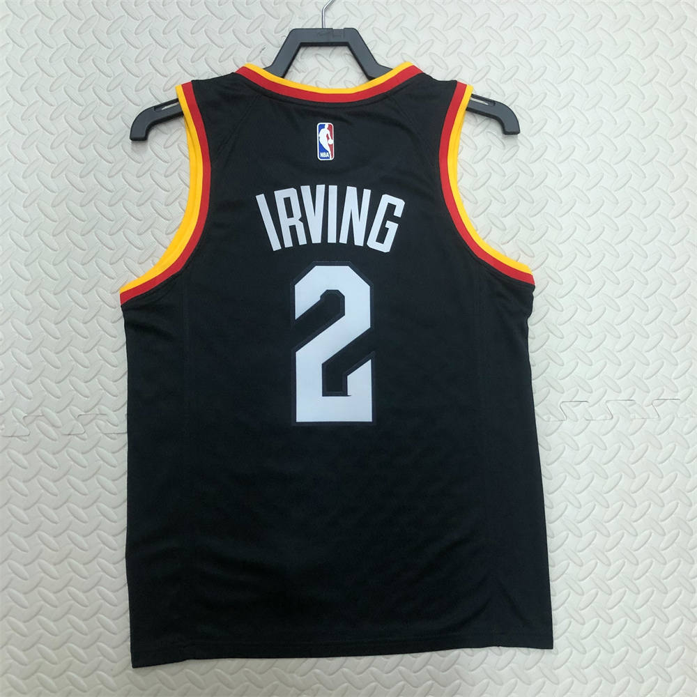 NBA Cleverland Cavaliers Round Neck Black jersey IRVING#2 S-XXL