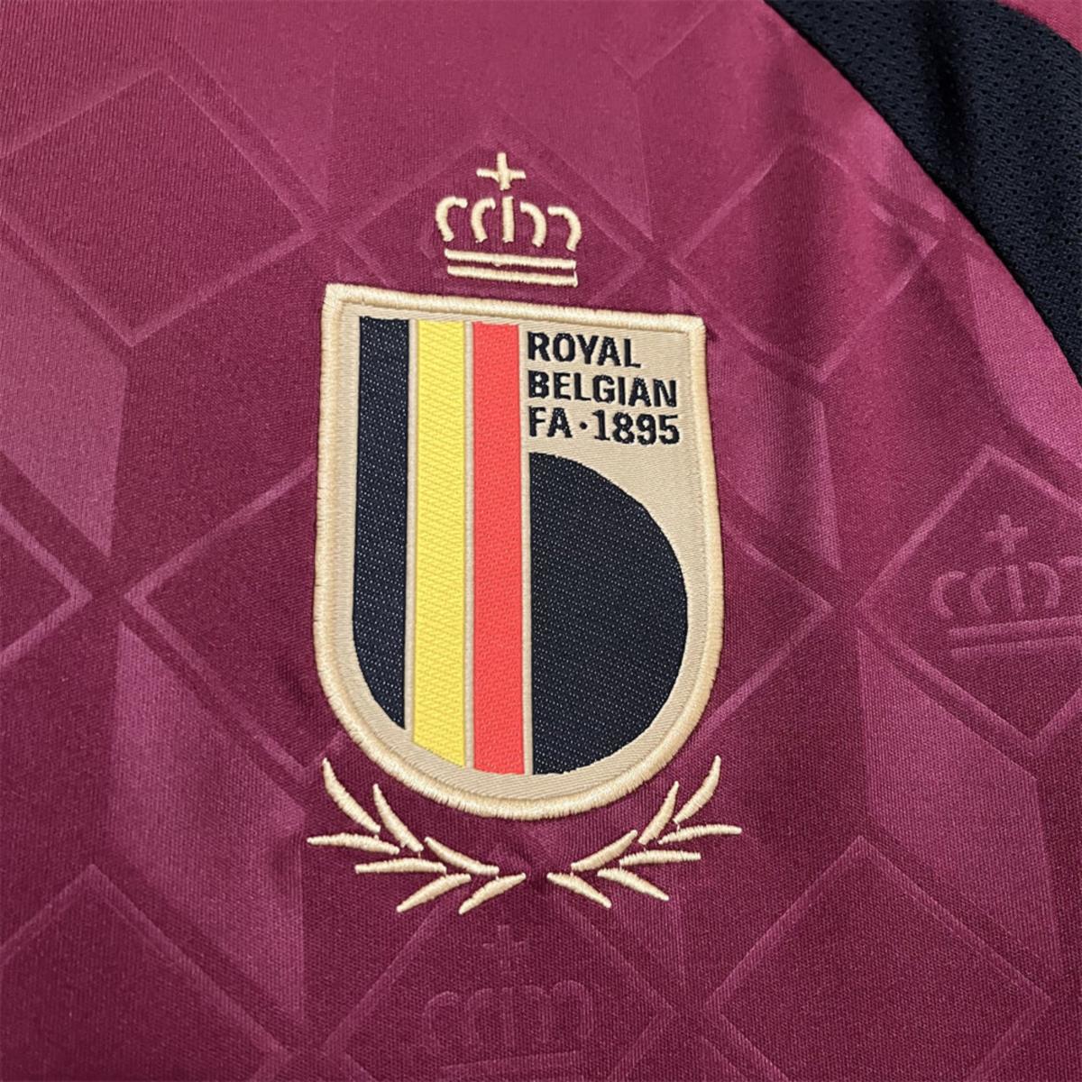 2024/25 Belgium Euro Home Jersey Fan Version