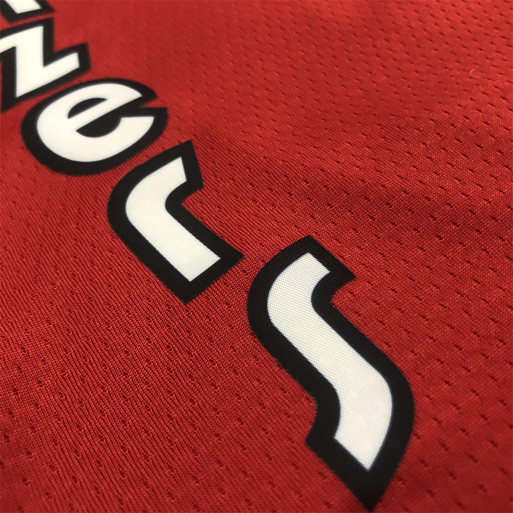 NBA Portland Trail Blazers Round Neck White Jersey ANTHONY#00 S-XXL