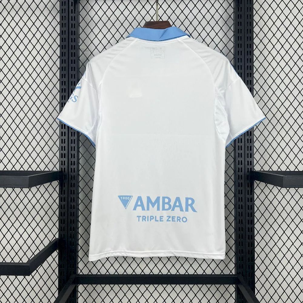 2025/26 Real Zaragoza Home White Jersey Fan Version