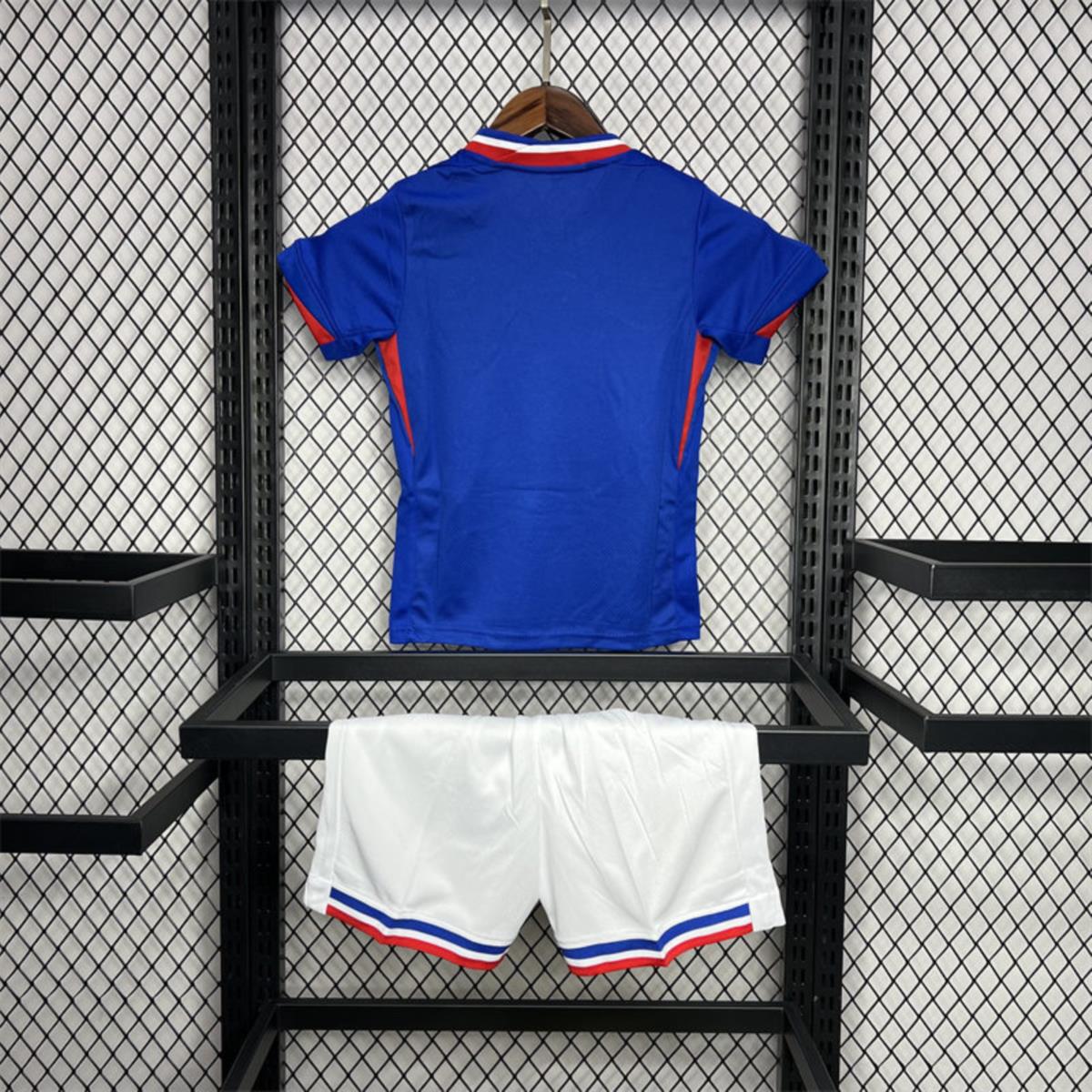 2024/25 France Euro Home jersey Kid Kits Size 16-28