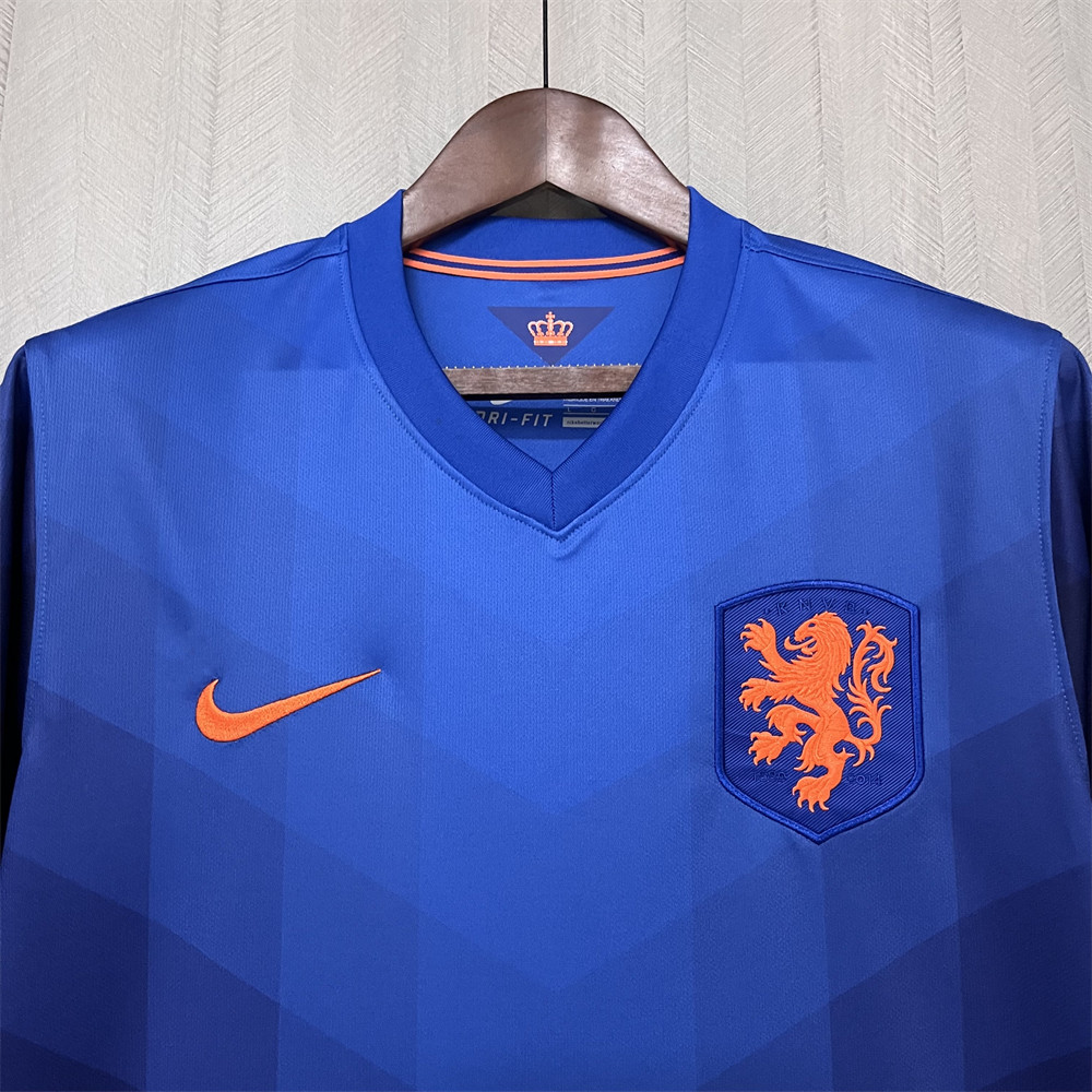 Retro Netherlands 2014 Away jersey Fan Version