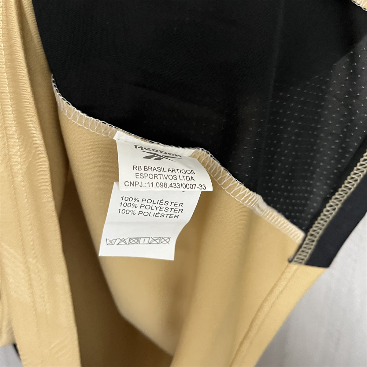 Botafogo 24/25 Goalkeeper Gold Jersey Fan Version