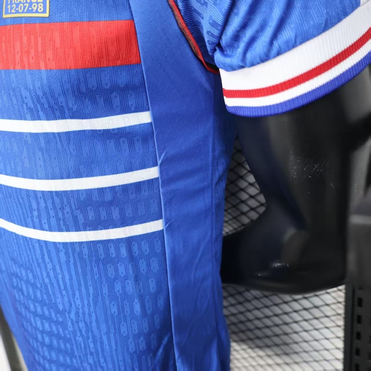 Retro France 1998 Home jersey Player Version