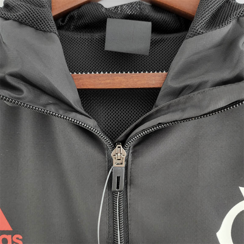 2022 Flamengo Windbreaker Black jersey Sport Unifom