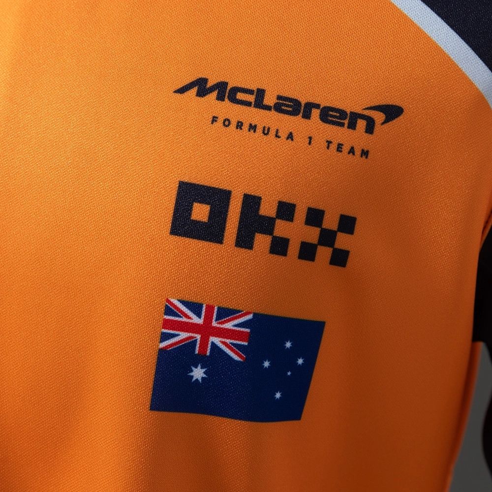 F1 Racing McLaren Team 2025 Orange Suit Shirt PIASTRI #81