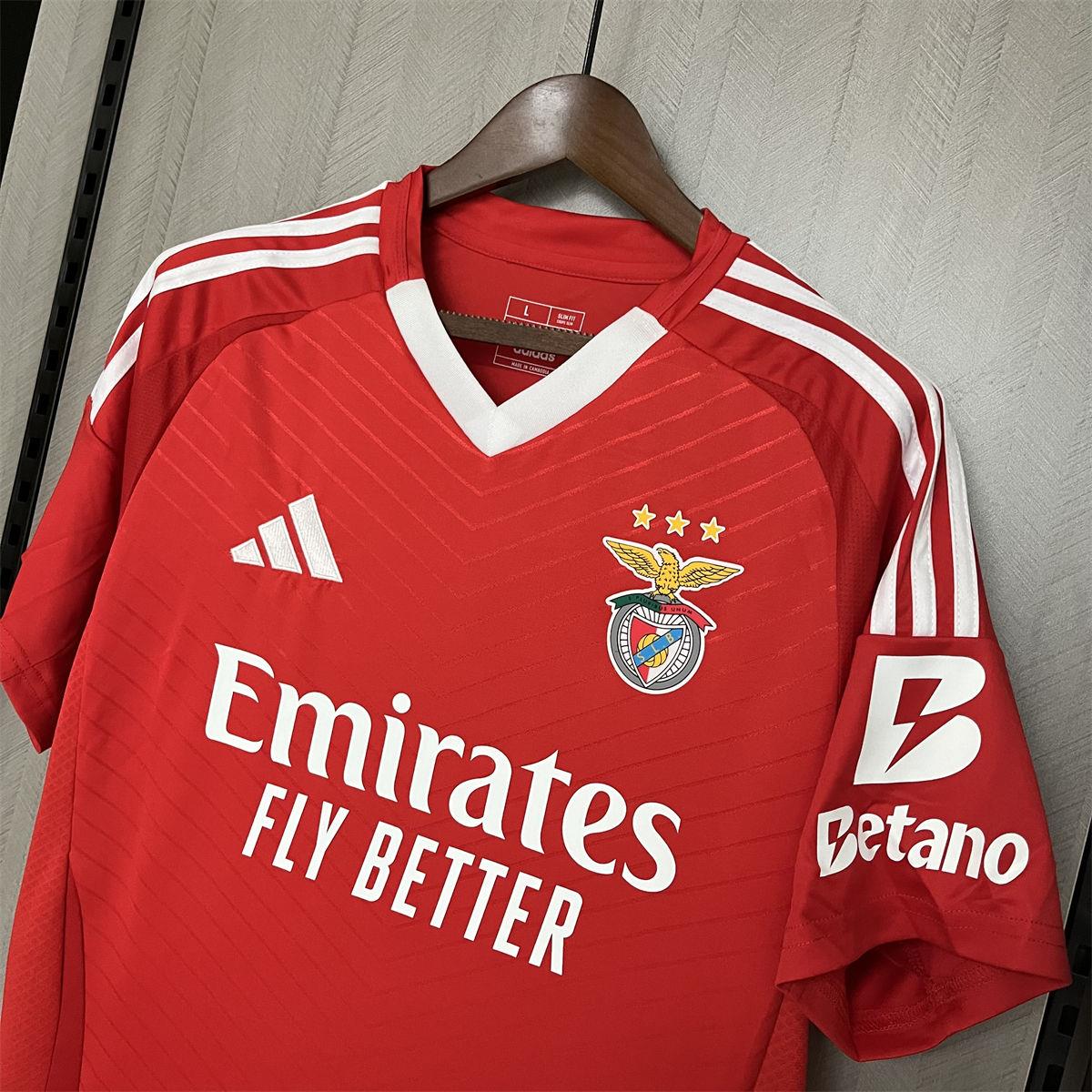 2024/25 Benfica Home Jersey Fan Version
