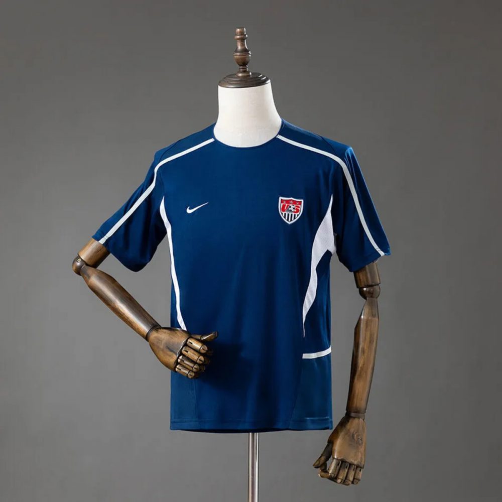 Retro USA 2002 Away Jersey Fan Version