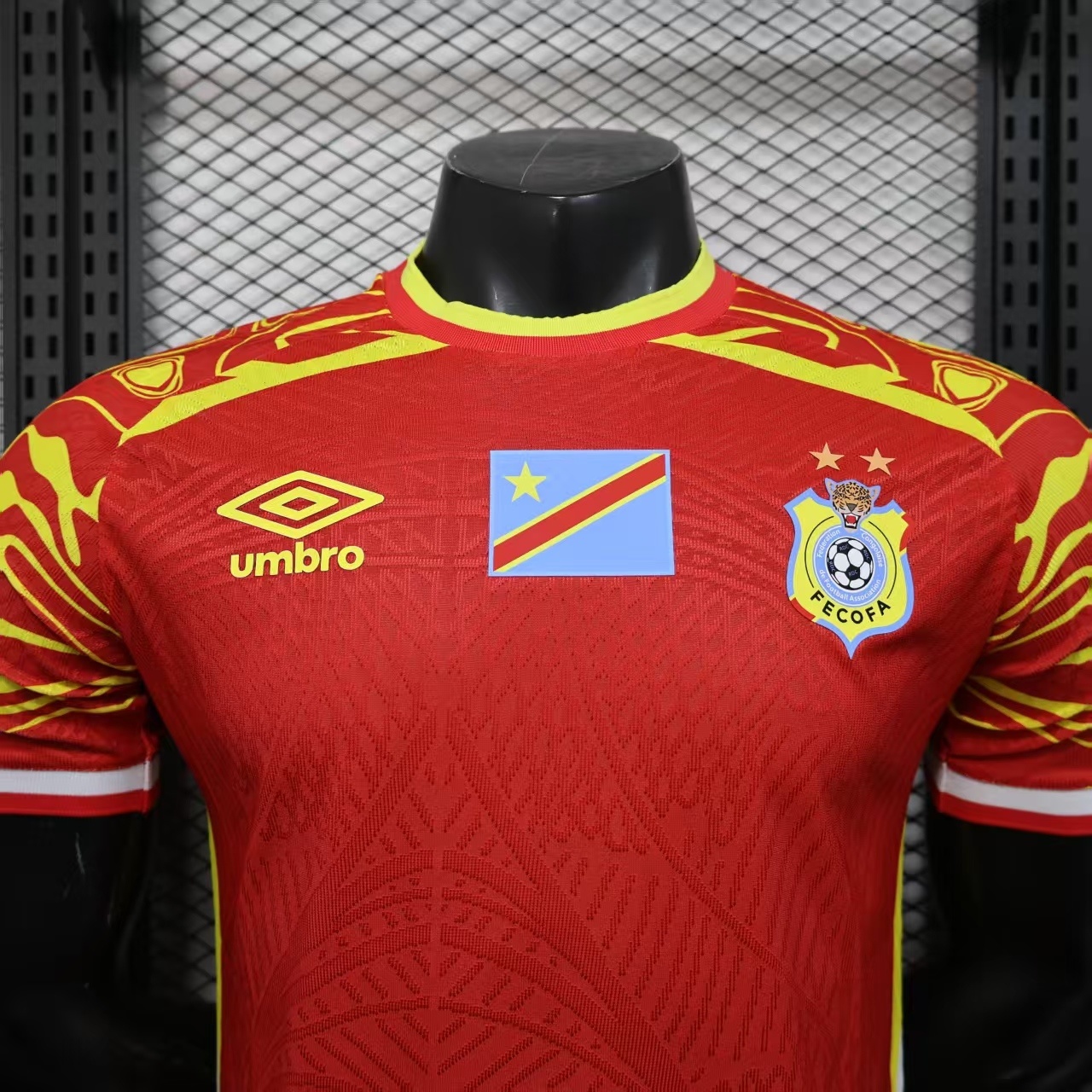 2026 Congo Red Jersey Player Version