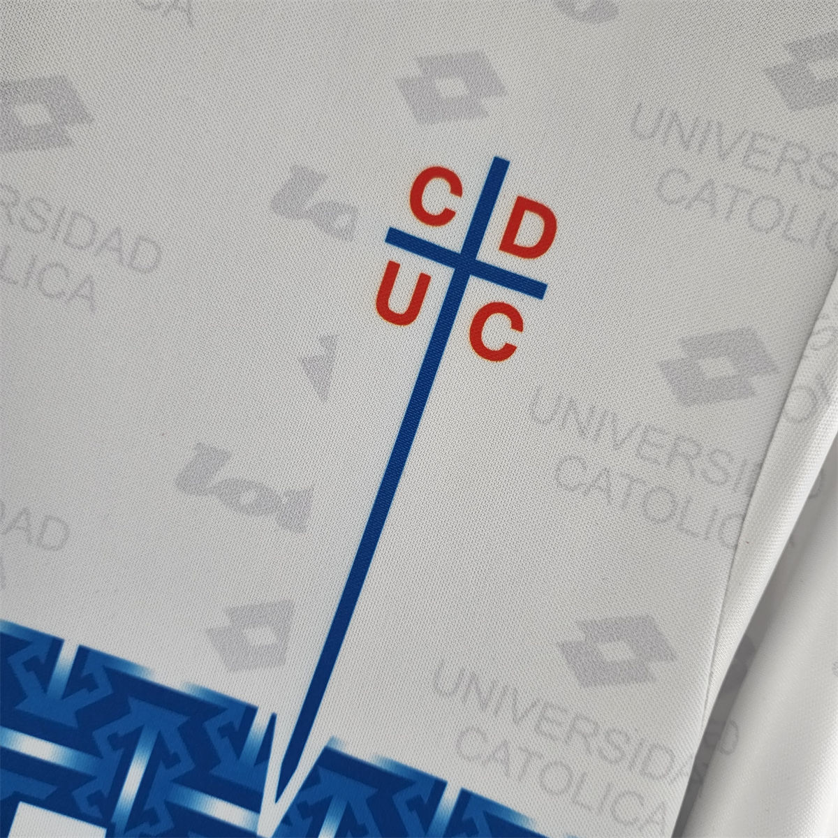 Retro Deportivo Universidad Católica 1996 Third Away Long Sleeve jersey Fan Version