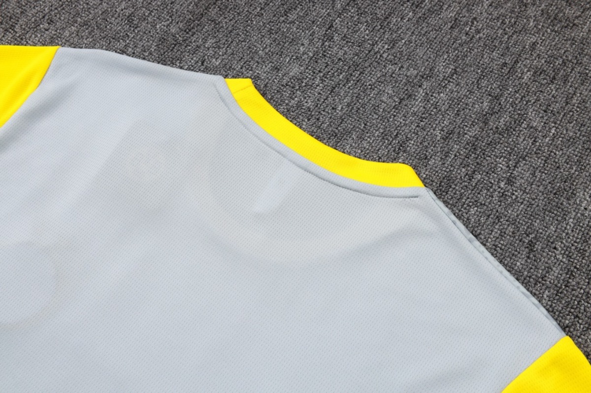 2026 Dortmund Light gray Training Set Shirt and Shorts
