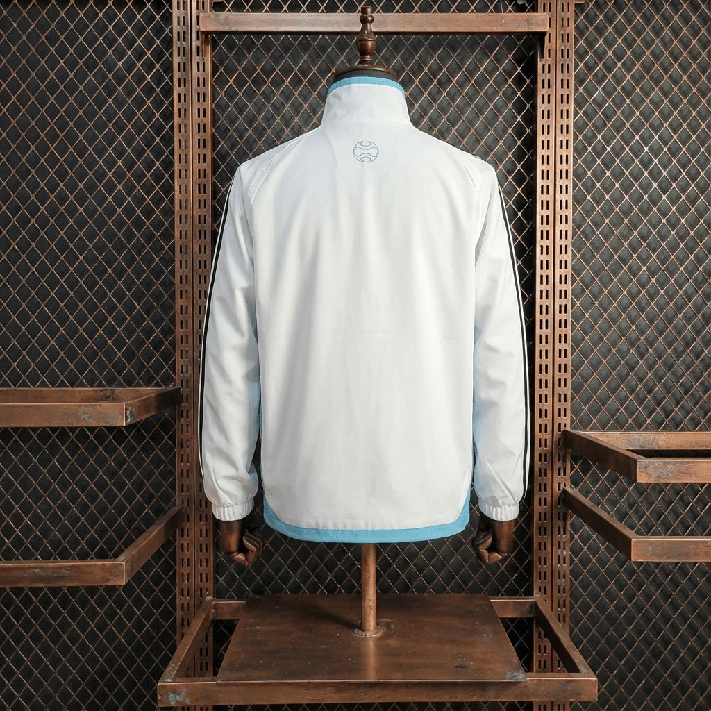 2026 Argentina White Windbreaker Sport Unifom jersey Sport Unifom