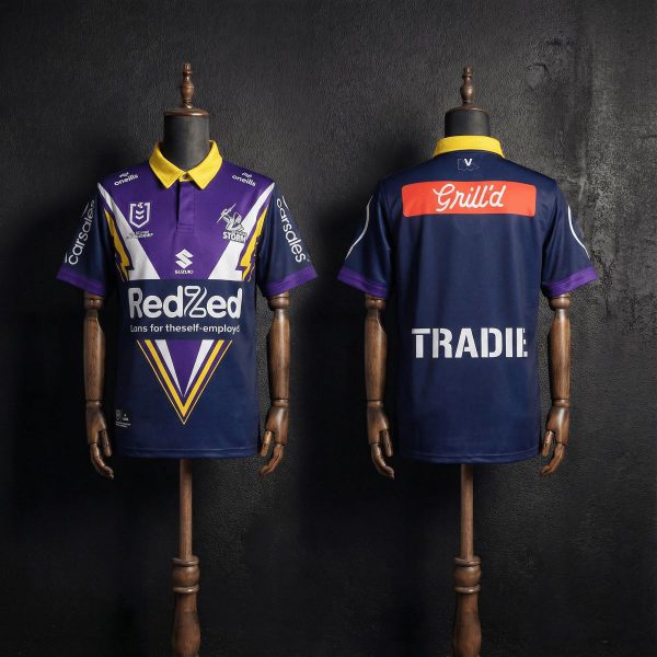 NRL 2025 Melbourne Storm Home Jersey