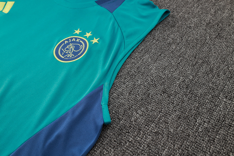 24/25 Ajax Blue Training Set Shirt and Shorts