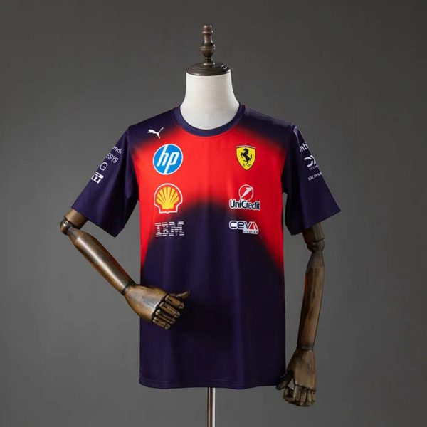 F1 Racing Scuderia Ferrari 2026 Black Jersey