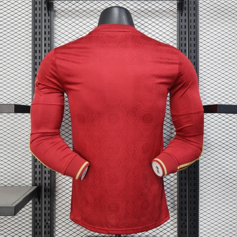 25/26 Bayern Munich 125th Anniversary Edition jersey Long Sleeve Jersey Player Version