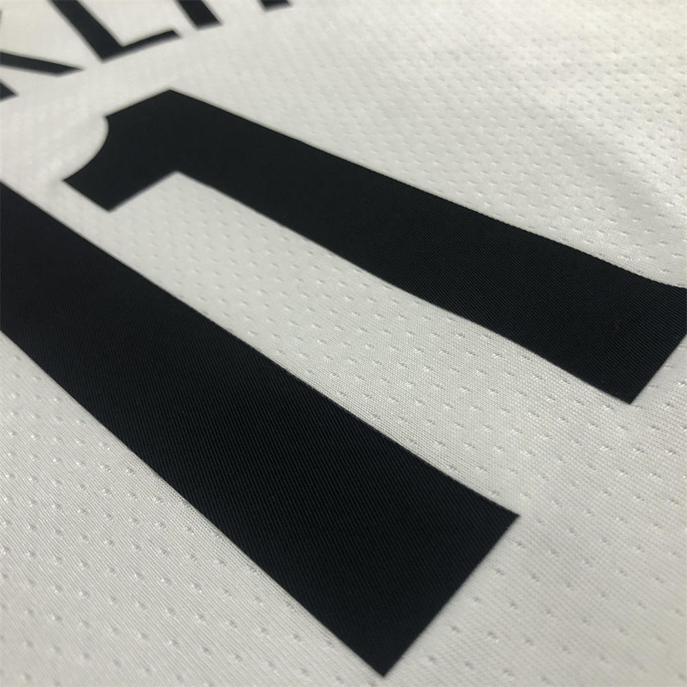 NBA Brooklyn Nets V-Neck White 75th anniversary Jersey IRVING#11 S-XXL