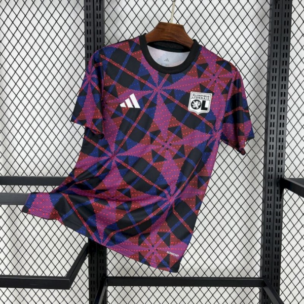 2025/26 Olympique Lyonnais Pre-match training jersey Fan version