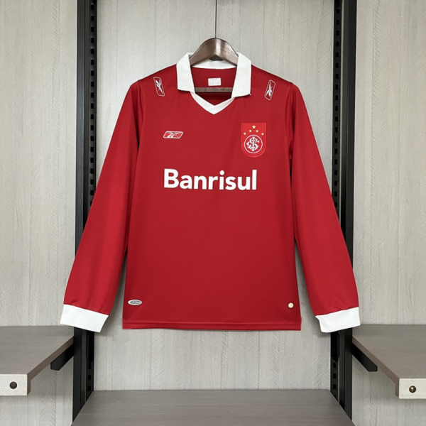 Retro Internacional 2006 Home Long Sleeves jersey Fan Version