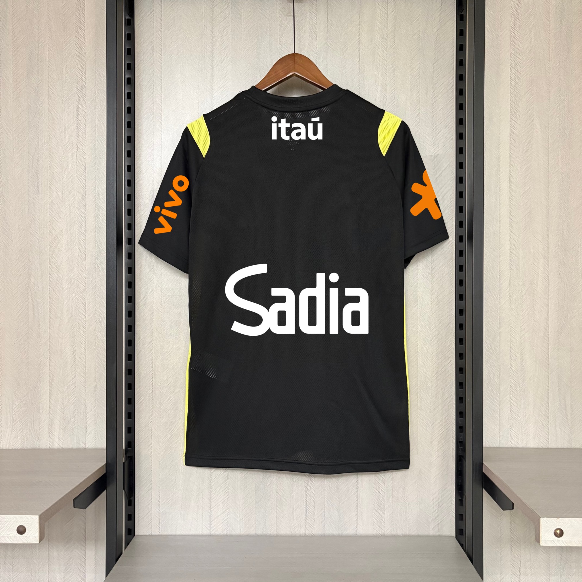 Brazil 2026 World Cup Training Black jersey Fan version