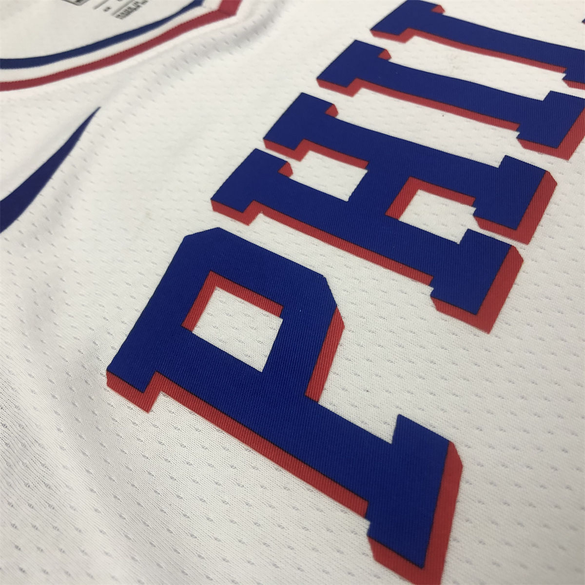 NBA Philadelphia 76ers V-Neck White Jersey IVERSON#3 S-XXL