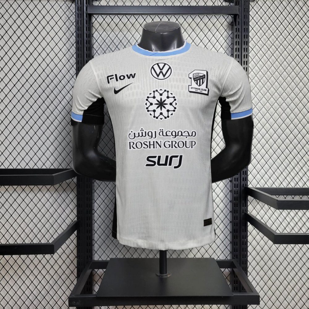 2025/26 Al-Ittihad Jeddah White jersey Player Version