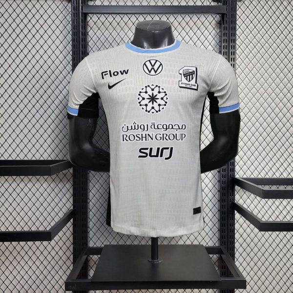 2025/26 Al-Ittihad Jeddah White jersey Player Version