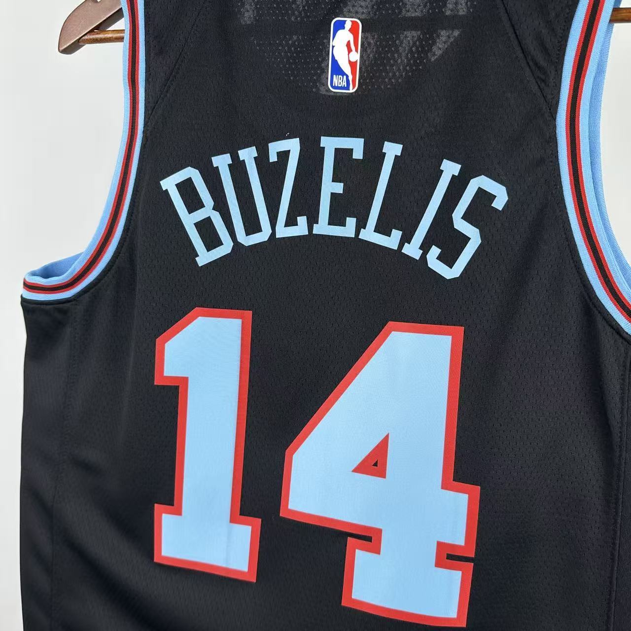 NBA Chicago Bulls 2026 City Edition Black Jersey BUZELIS#14