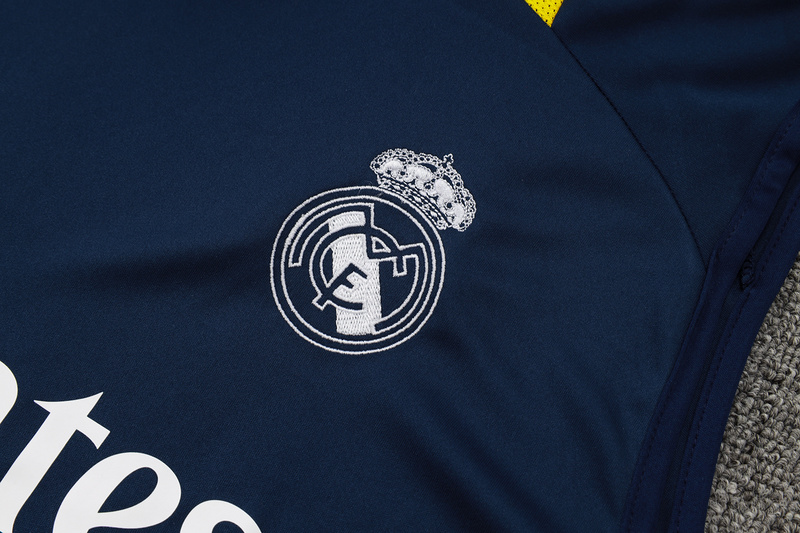 24/25 Real Madrid Royal blue Training Set Shirt and Shorts