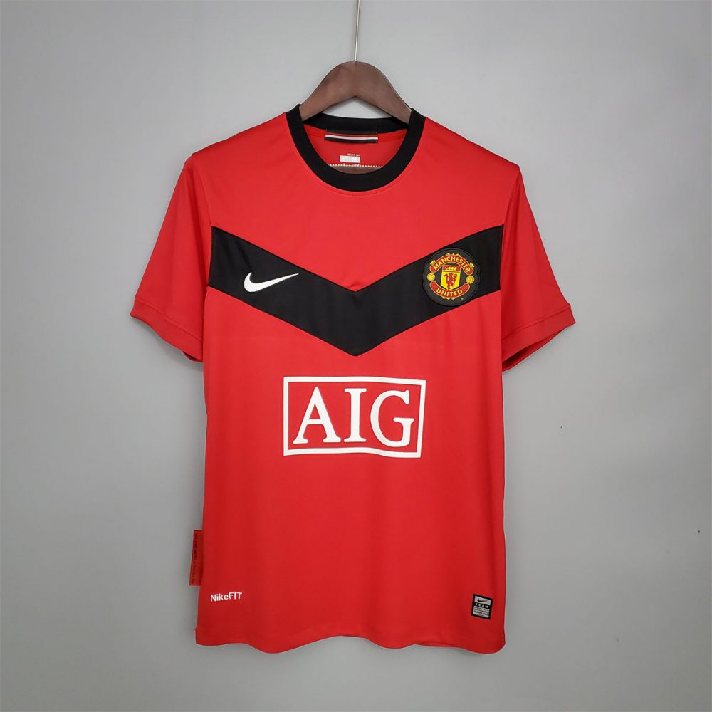 Retro Manchester United 09/10 home jersey Fan Version