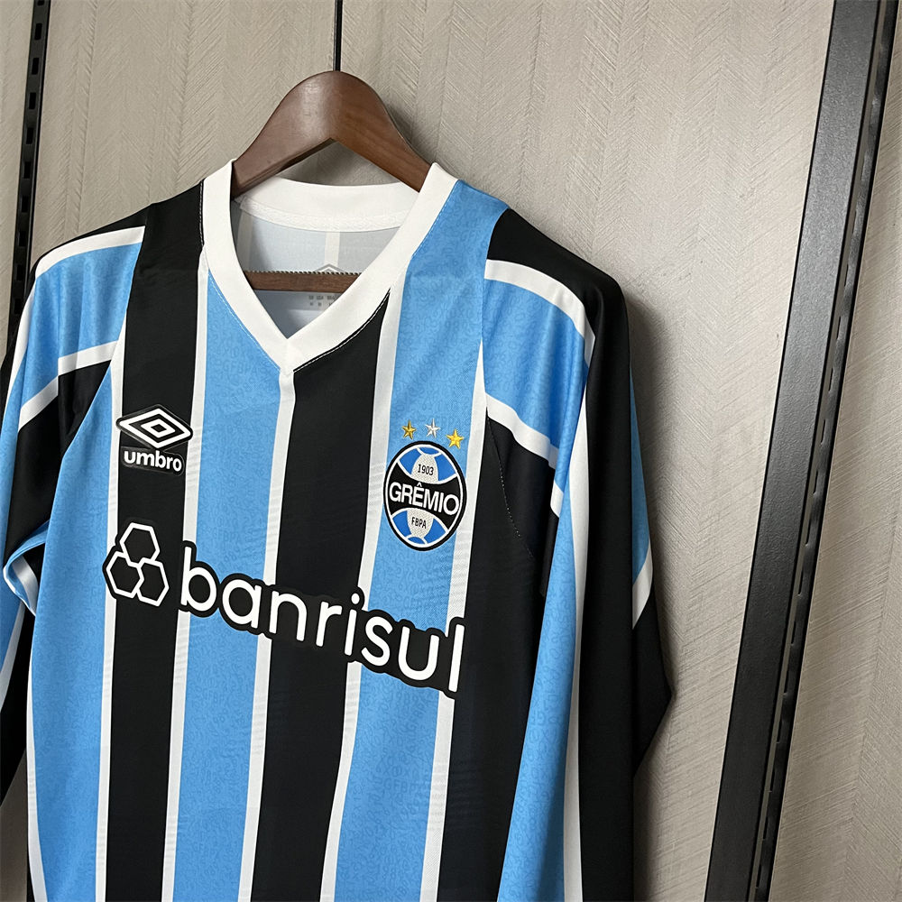 2024/25 Gremio Home jersey Long Sleeve Fan Version