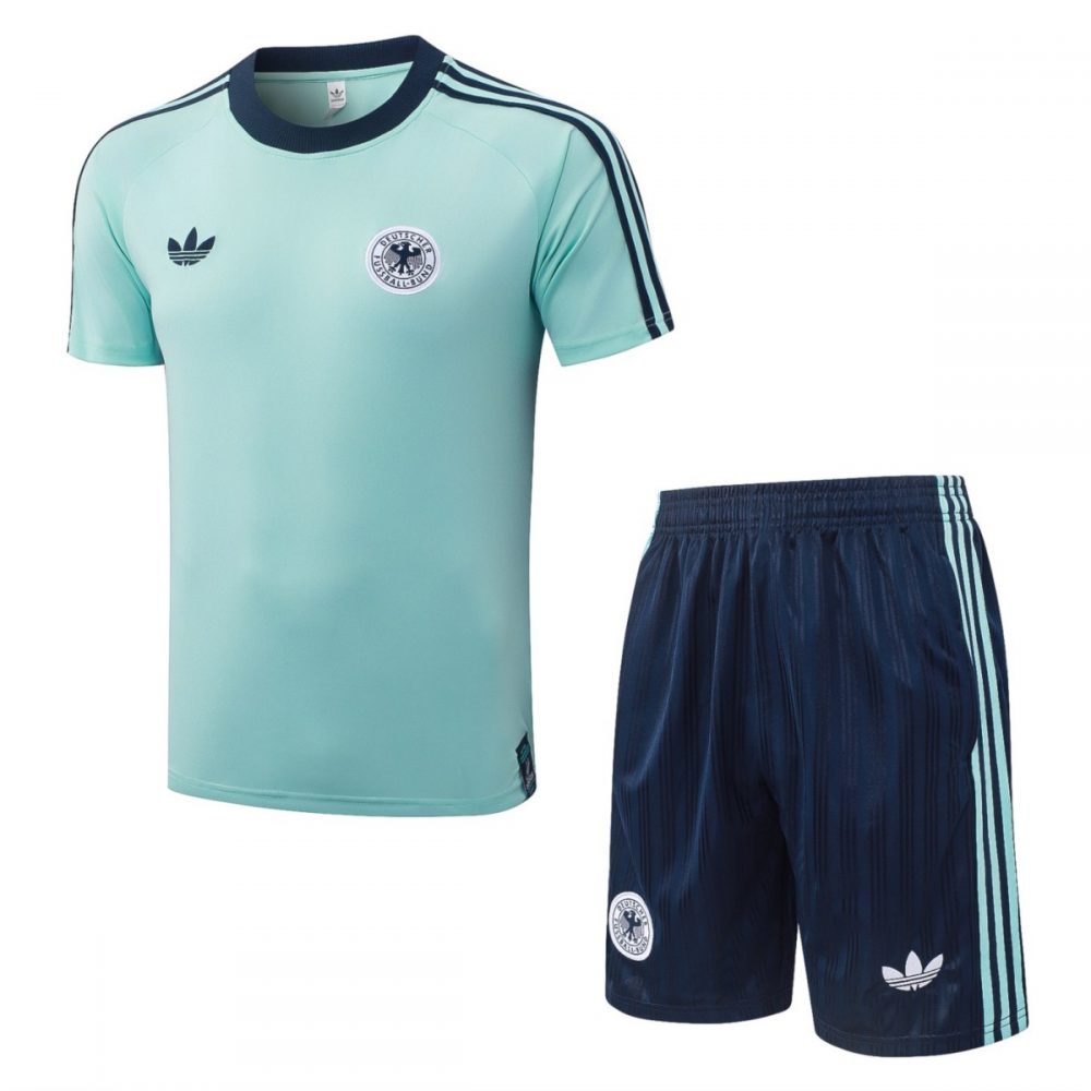 2026 Germany Light green Training Set Shirt and Shorts