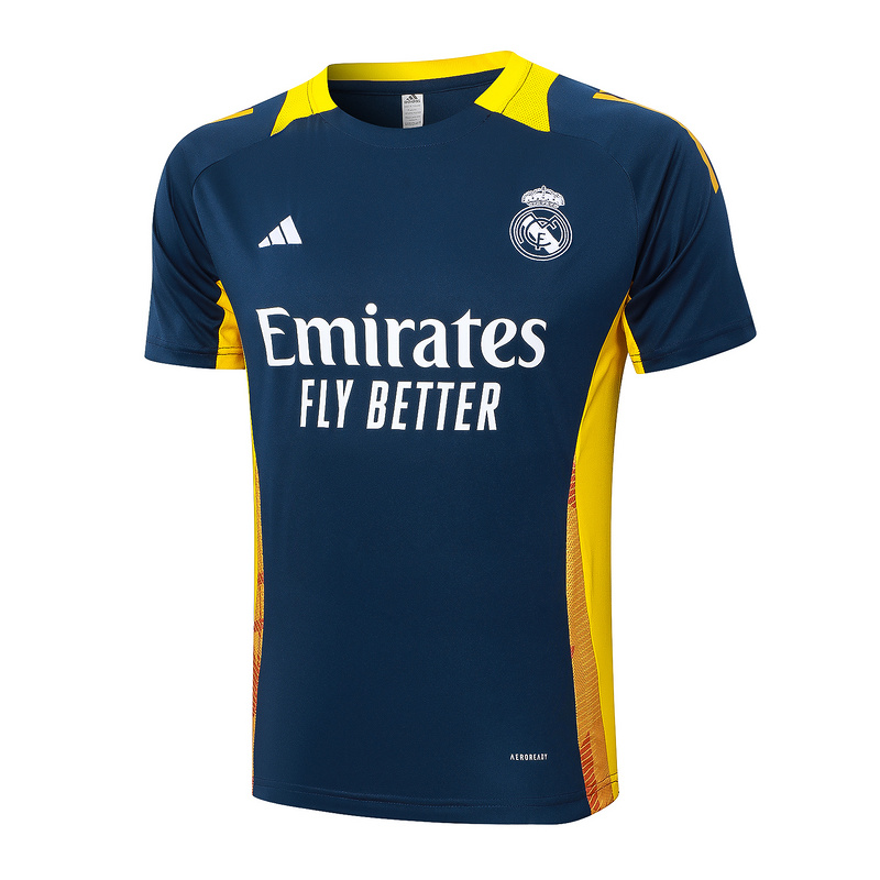 24/25 Real Madrid Royal blue Training Set Shirt and Shorts