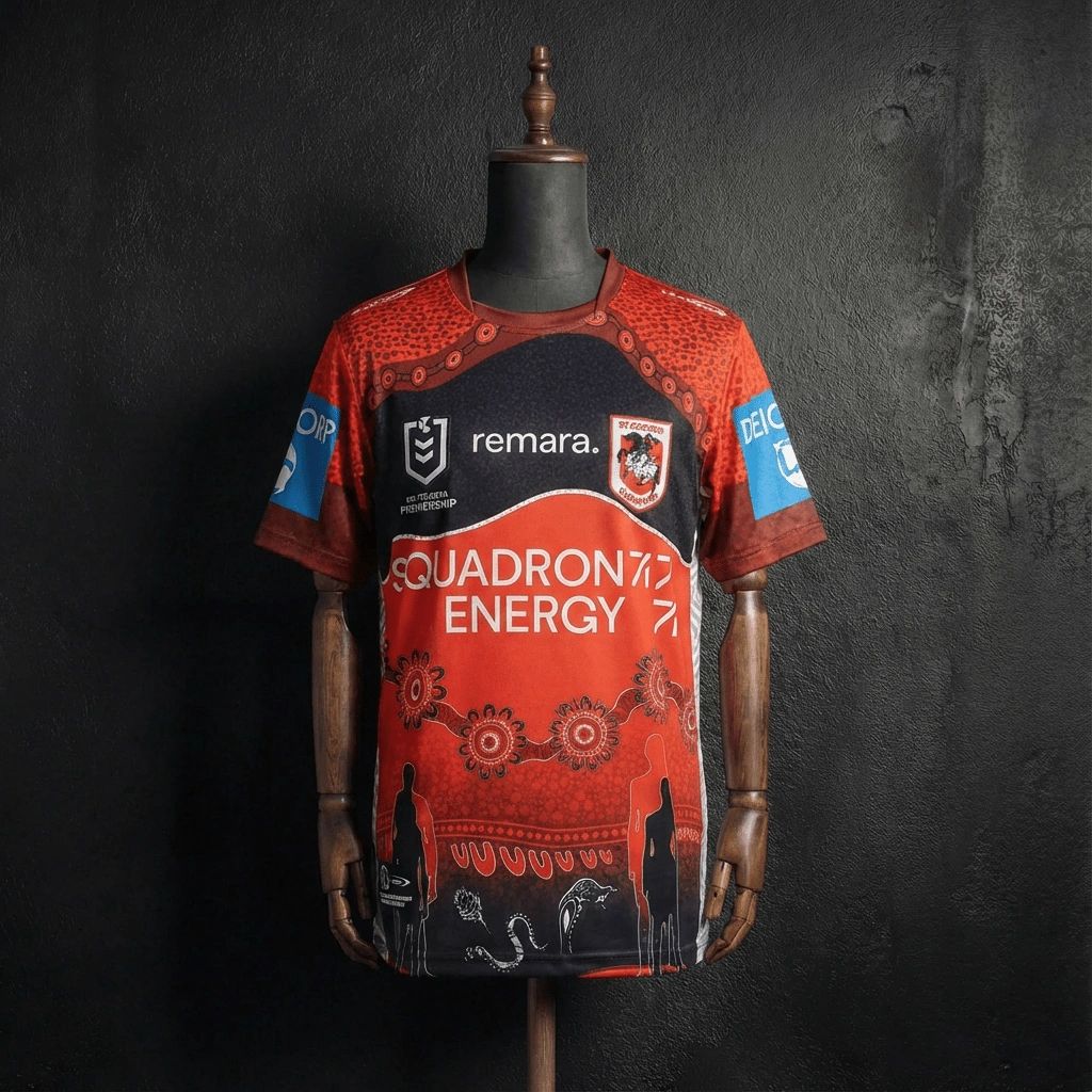 NRL 2025 St. George Illawarra Gragons Indigenous Jersey